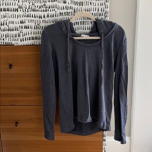 James Perse navy sweatshirt size 3
